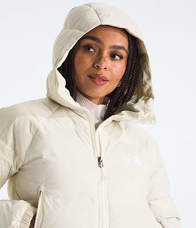 The North Face - Hydrenalite Down Hoodie - Women's - White Dune