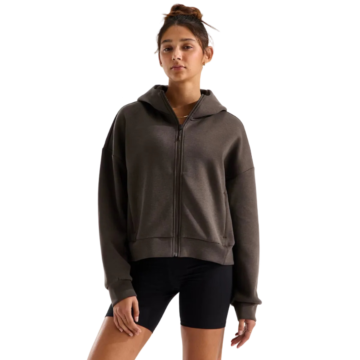 The North Face - Women's Jaida Full Zip Hooded Jacket - Dark Chestnut