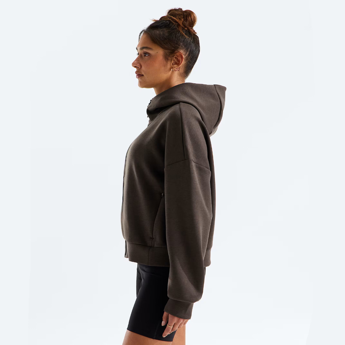 The North Face - Women's Jaida Full Zip Hooded Jacket - Dark Chestnut