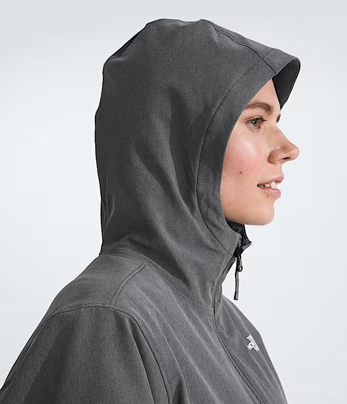 The North Face - Shelbe Raschel Hoodie - Women's - Smoked Pearl Heather