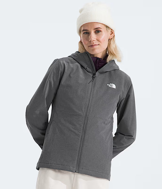 The North Face - Shelbe Raschel Hoodie - Women's - Smoked Pearl Heather