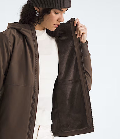The North Face - Shelbe Raschel Hoodie - Women's - Smokey Brown