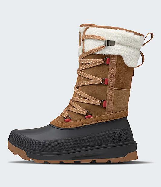 The North Face - Women's Shellista VI Mid WP - Timber Tan/TNF Black