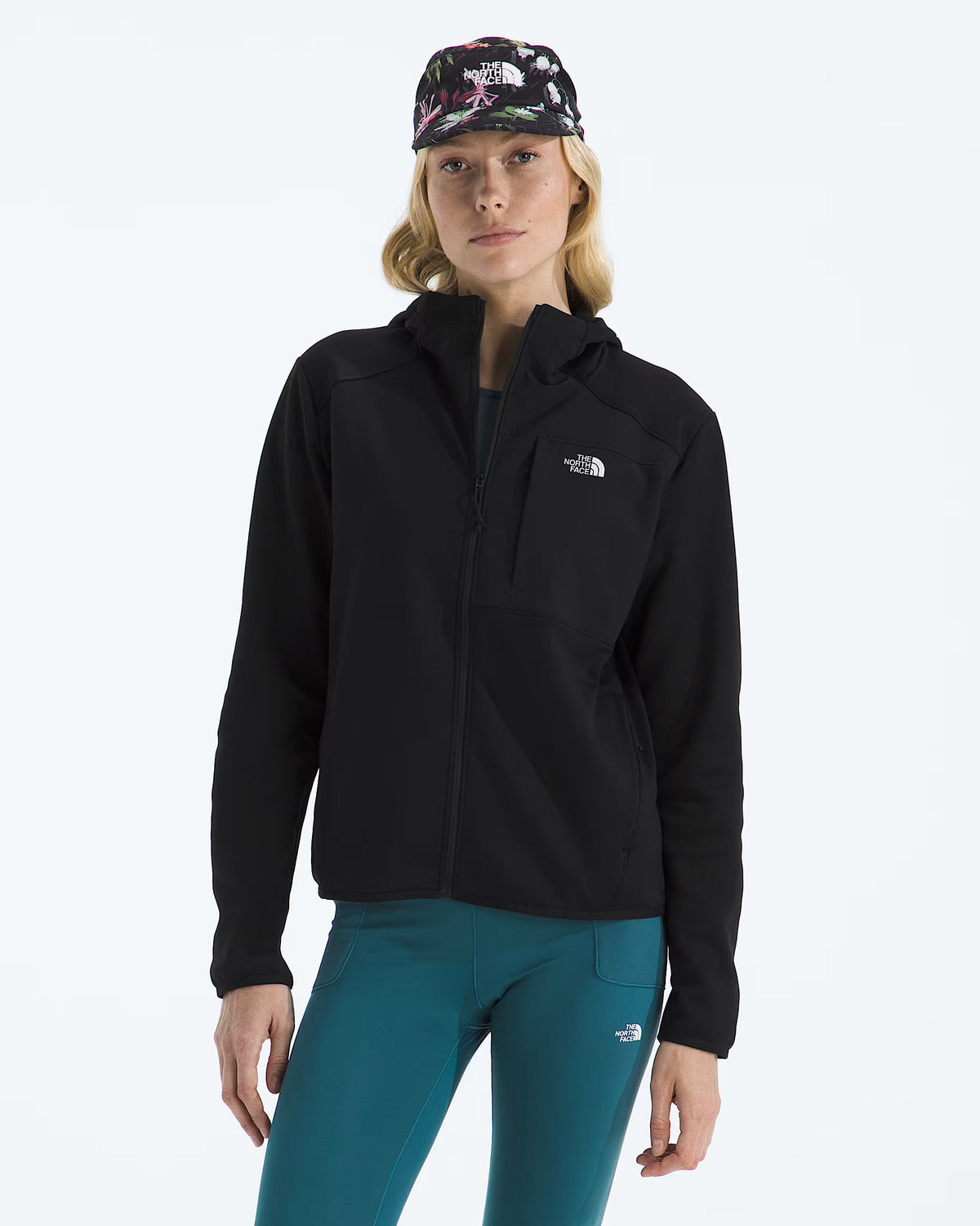 The North Face - Women's TNF Performance Fleece Full Zip Hoodie - TNF Black