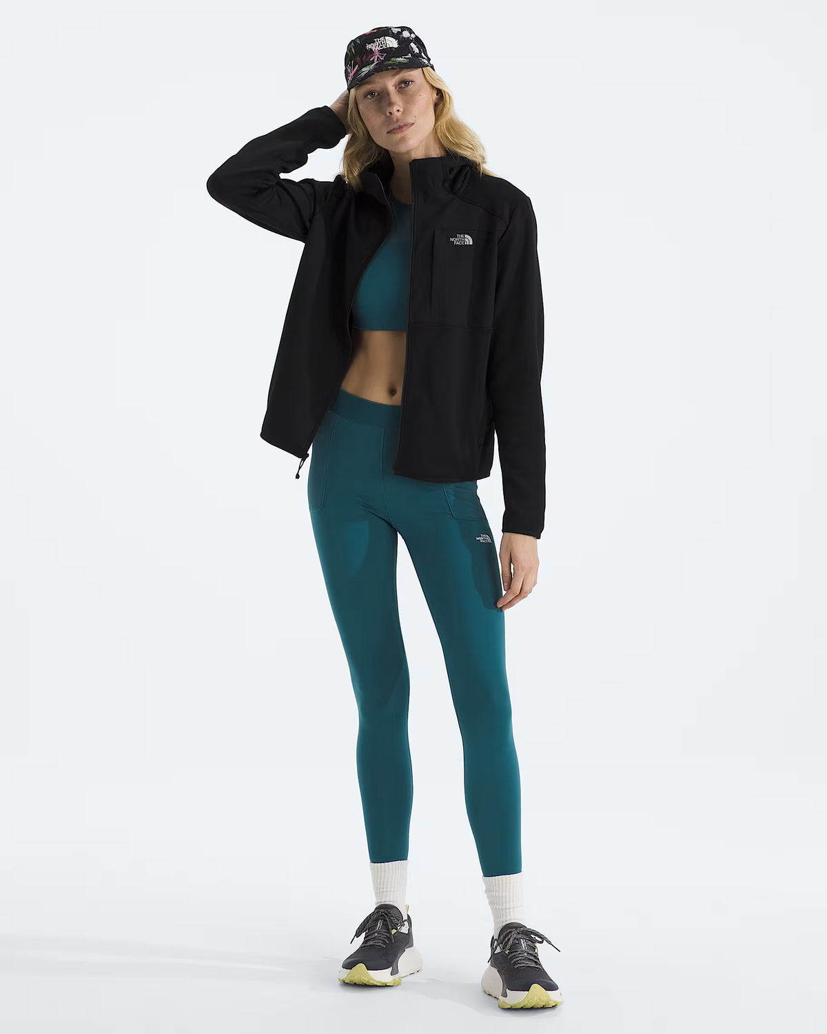 The North Face - Women's TNF Performance Fleece Full Zip Hoodie - TNF Black