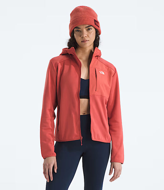 The North Face - Womens TNF Performance Fleece Full Zip Hoodie - Mars Dust