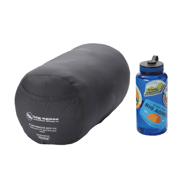 Big Agnes - Womens Anthracite 30 - Lichen Green African Violet