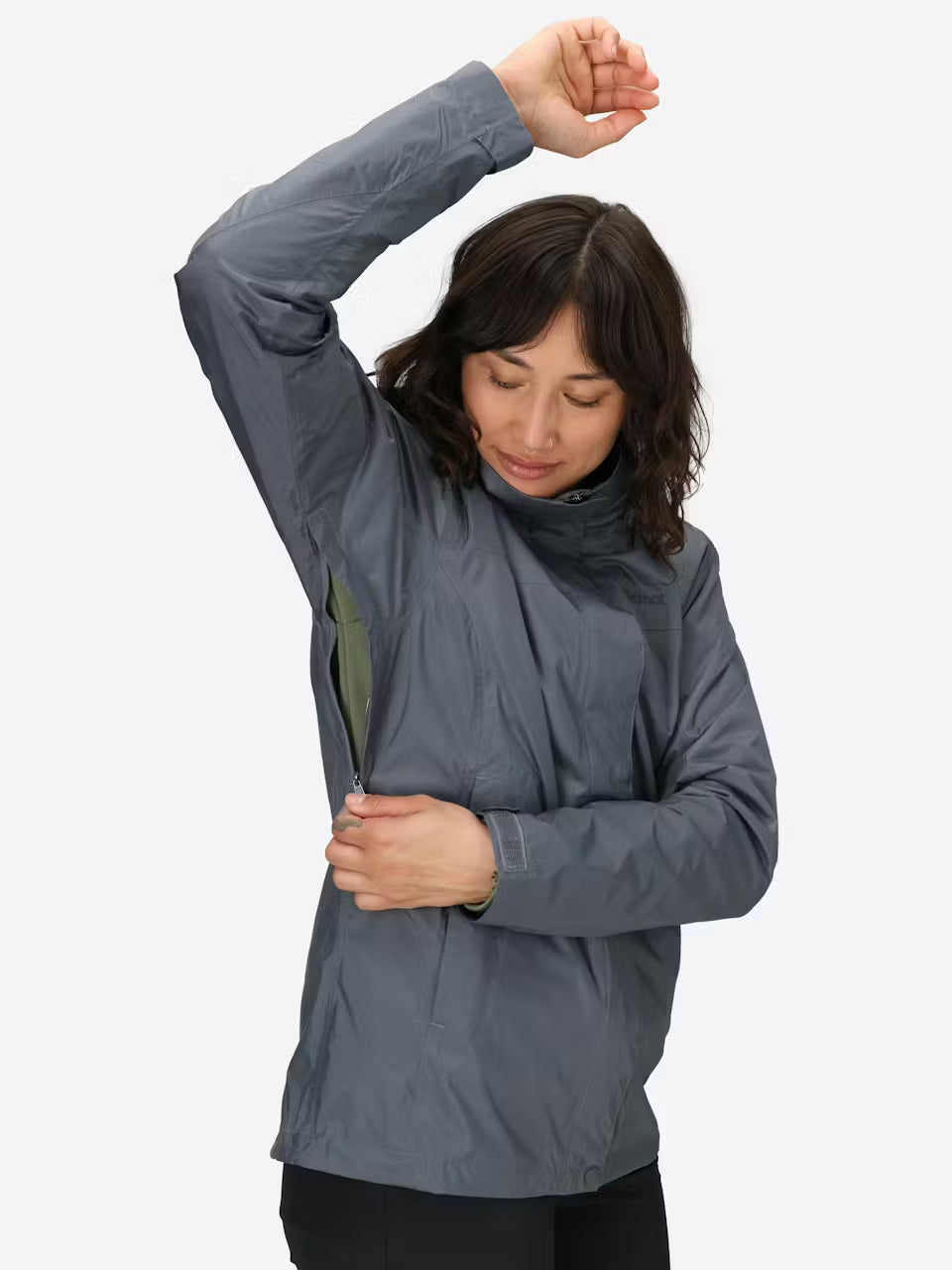 Marmot - PreCip Eco Jacket - Women's - Steel Onyx