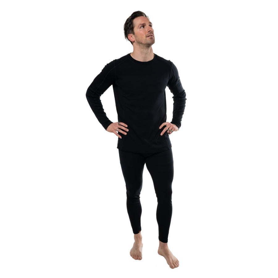 Point6 - Baselayer Mid-Weight Bottom - Men's - Black