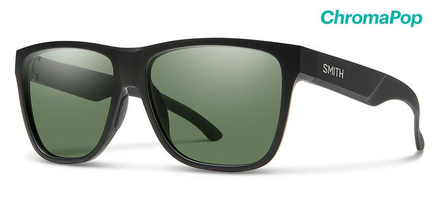 Smith - Lowdown XL 2 - Matte Black; ChromaPop Polarized Blue Mirror