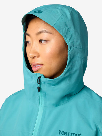Marmot - Womens PreCip Evo Flex Jacket - Galapagos Blue