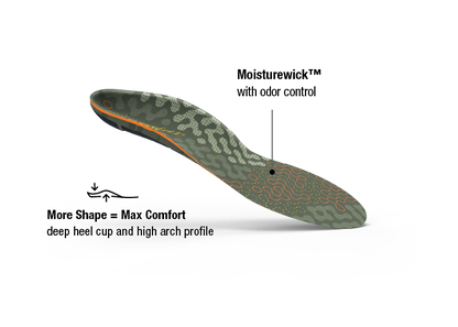 Superfeet - Adapt Hike MAX - Rifle Green