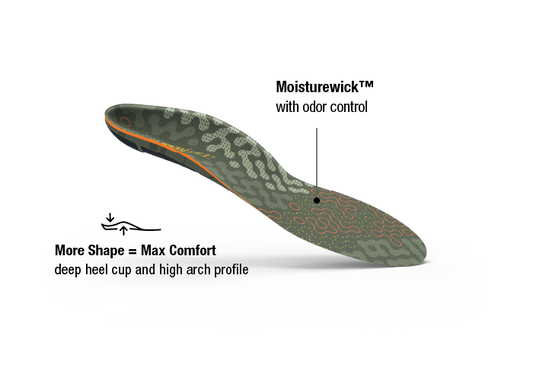Superfeet - Adapt Hike MAX - Rifle Green