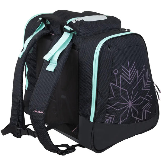 Kulkea - Powder Trekker Boot Bag - Black Teal Orchid