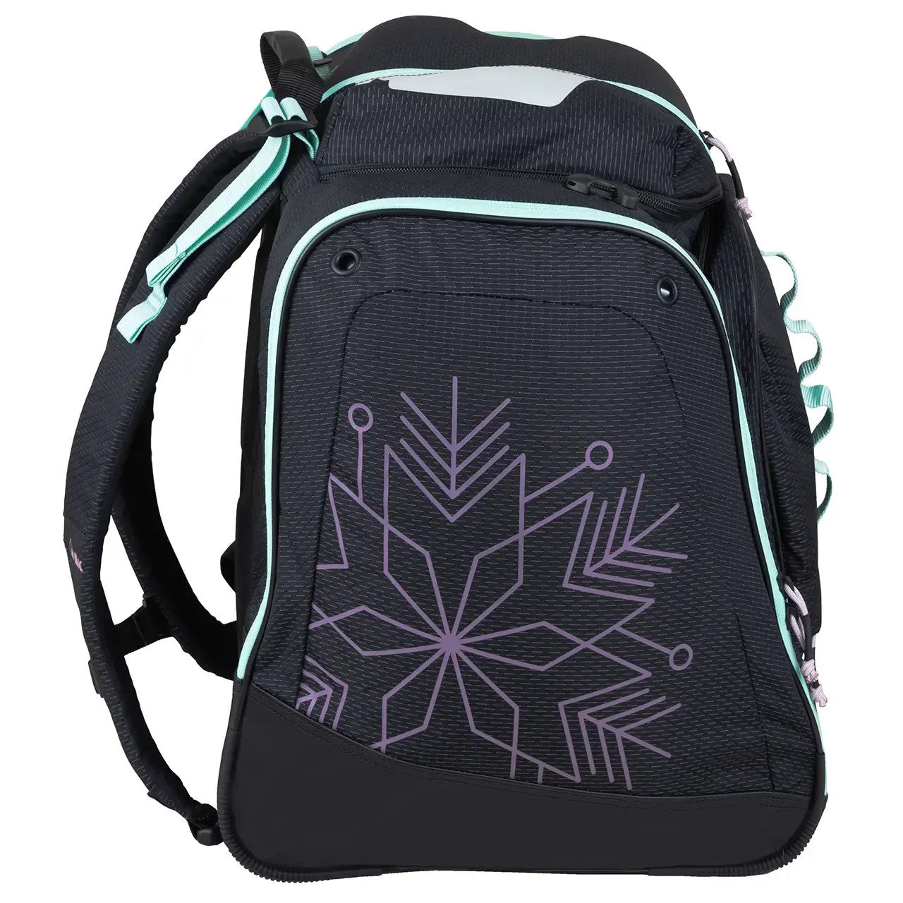 Kulkea - Powder Trekker Boot Bag - Black Teal Orchid