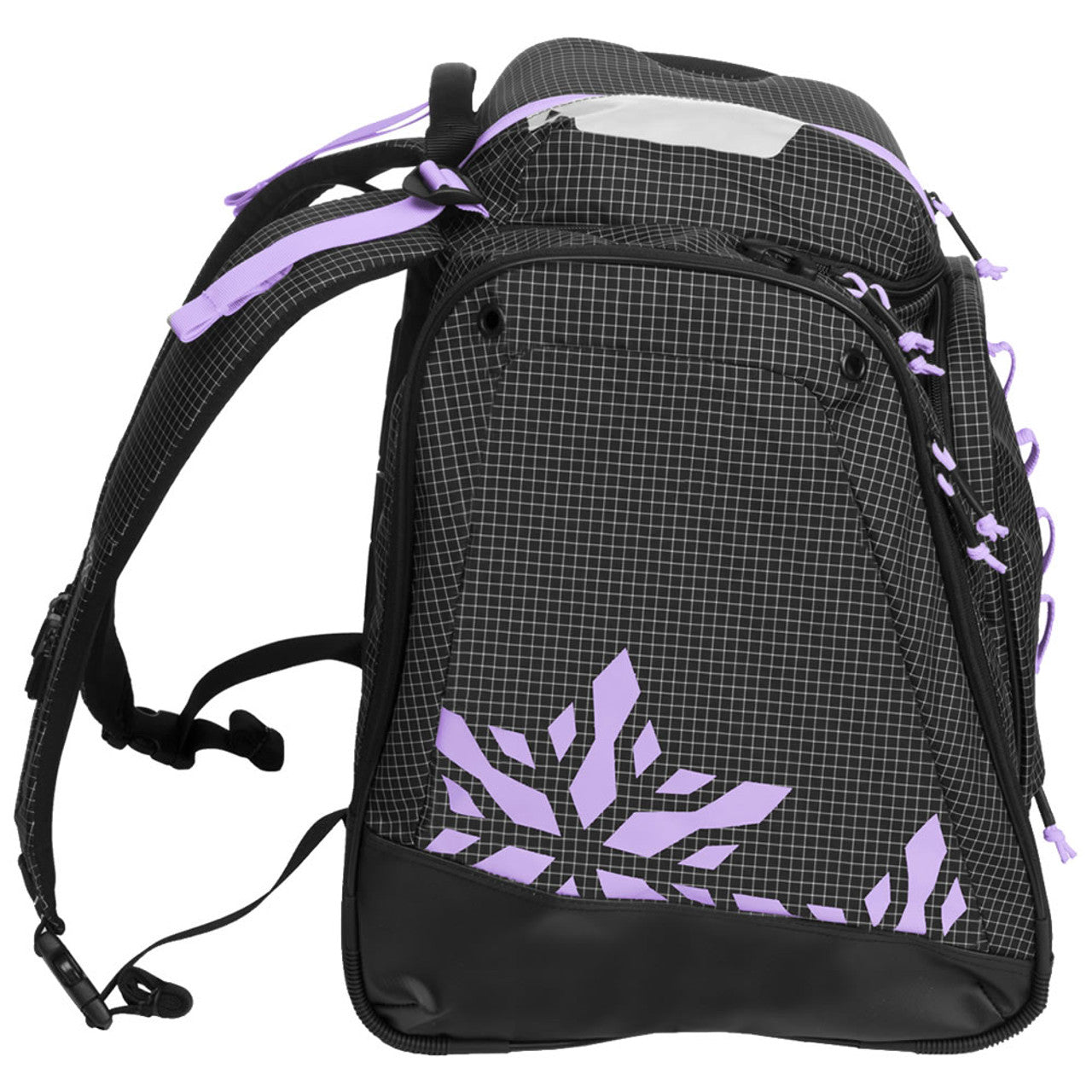 Kulkea - Powder Trekker Boot Bag - Black White Lavender