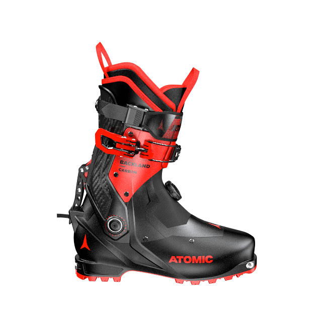 Atomic - Backland Carbon - Black Red