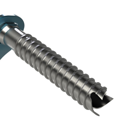 Blue Ice - Aero Ice Screw - Red