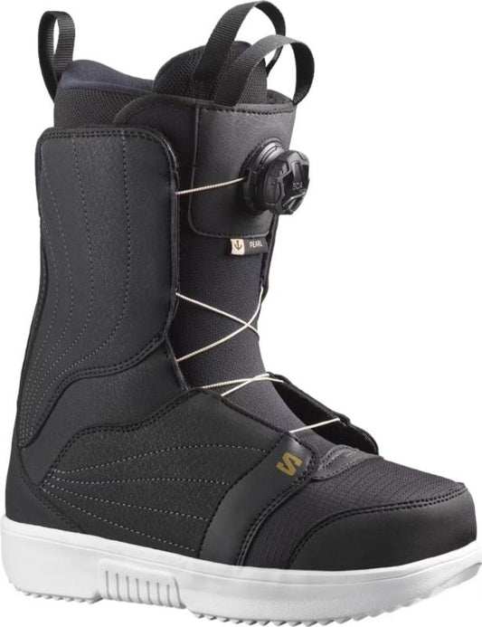 Salomon - Pearl BOA - Women's - Black/White/Gold