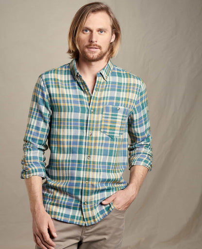 Toad and Co - Airsmyth Long Sleeve Shirt - Black Mid Scale Multi