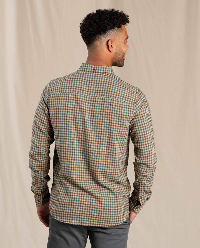 Toad and Co - Airsmyth Long Sleeve Shirt - Black Mid Scale Multi