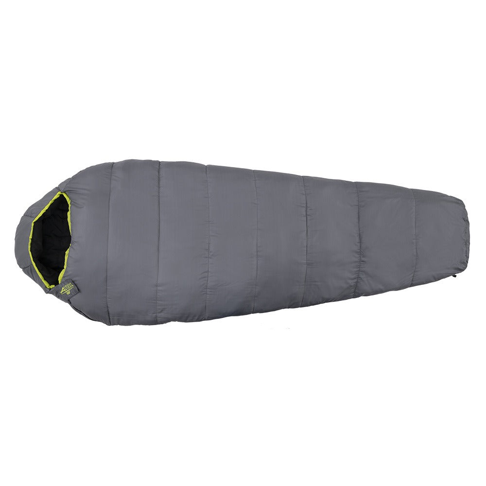 Cedar Ridge - Alloy 0 Degree Sleeping Bag - Gray/Citrus