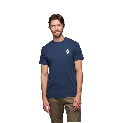 Black Diamond - Men's Equipment for Alpinists Short Sleeve Tee - Indigo