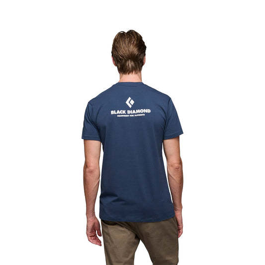 Black Diamond - Men's Equipment for Alpinists Short Sleeve Tee - Indigo