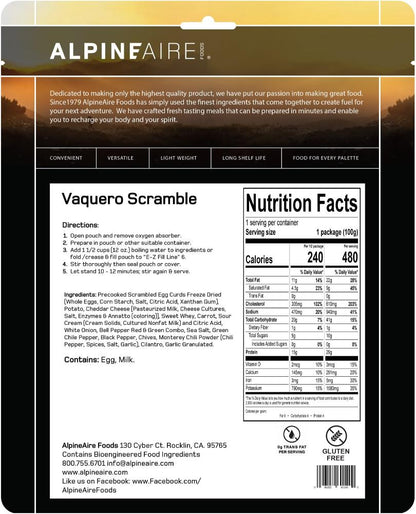 Alpine Aire - Vaquero Scramble