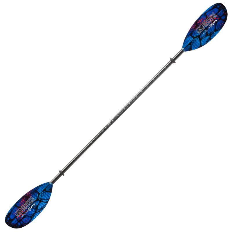 Bending Branches - Angler Pro Snap-Button Kayak Paddle - 230 Blue - Dorado blue