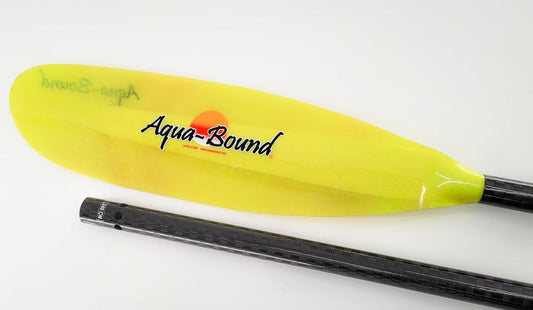 Aqua Bound - Swell Fiberglass Paddle - Hivis Green