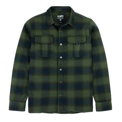 Jetty - Arbor Flannel - Agave