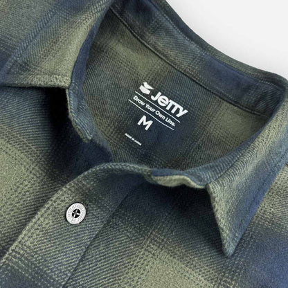 Jetty - Arbor Flannel - Agave