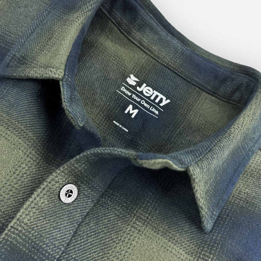 Jetty - Arbor Flannel - Agave
