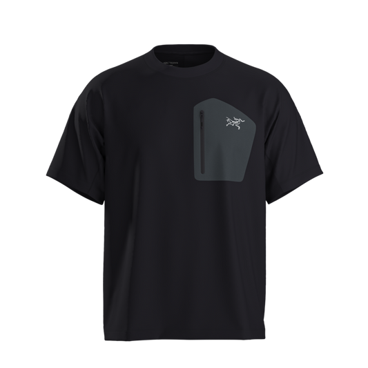 Arc'teryx - Men's Konseal Pocket Short Sleeve - Black/Grey