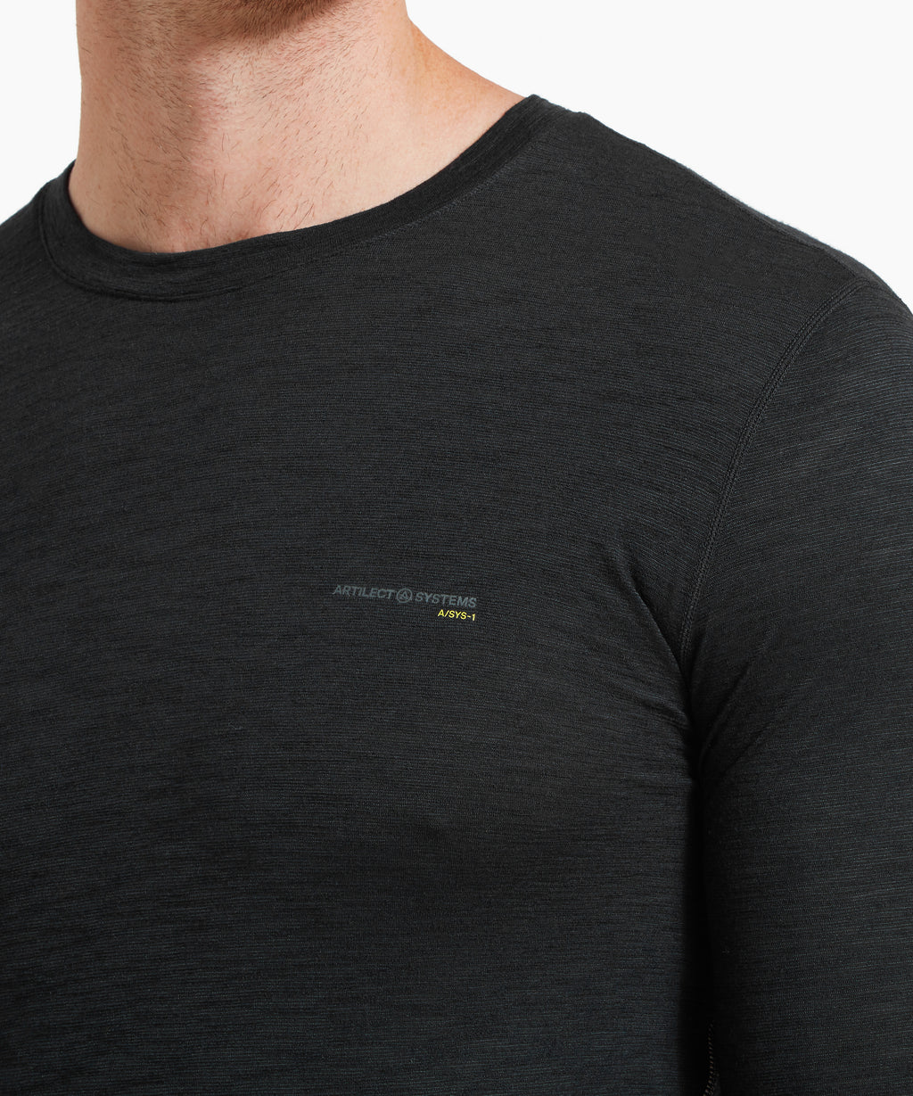Artilect - Men's Sprint Long Sleeve - Black