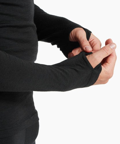 Artilect - Men's Boulder 125 Crew L/S - Black