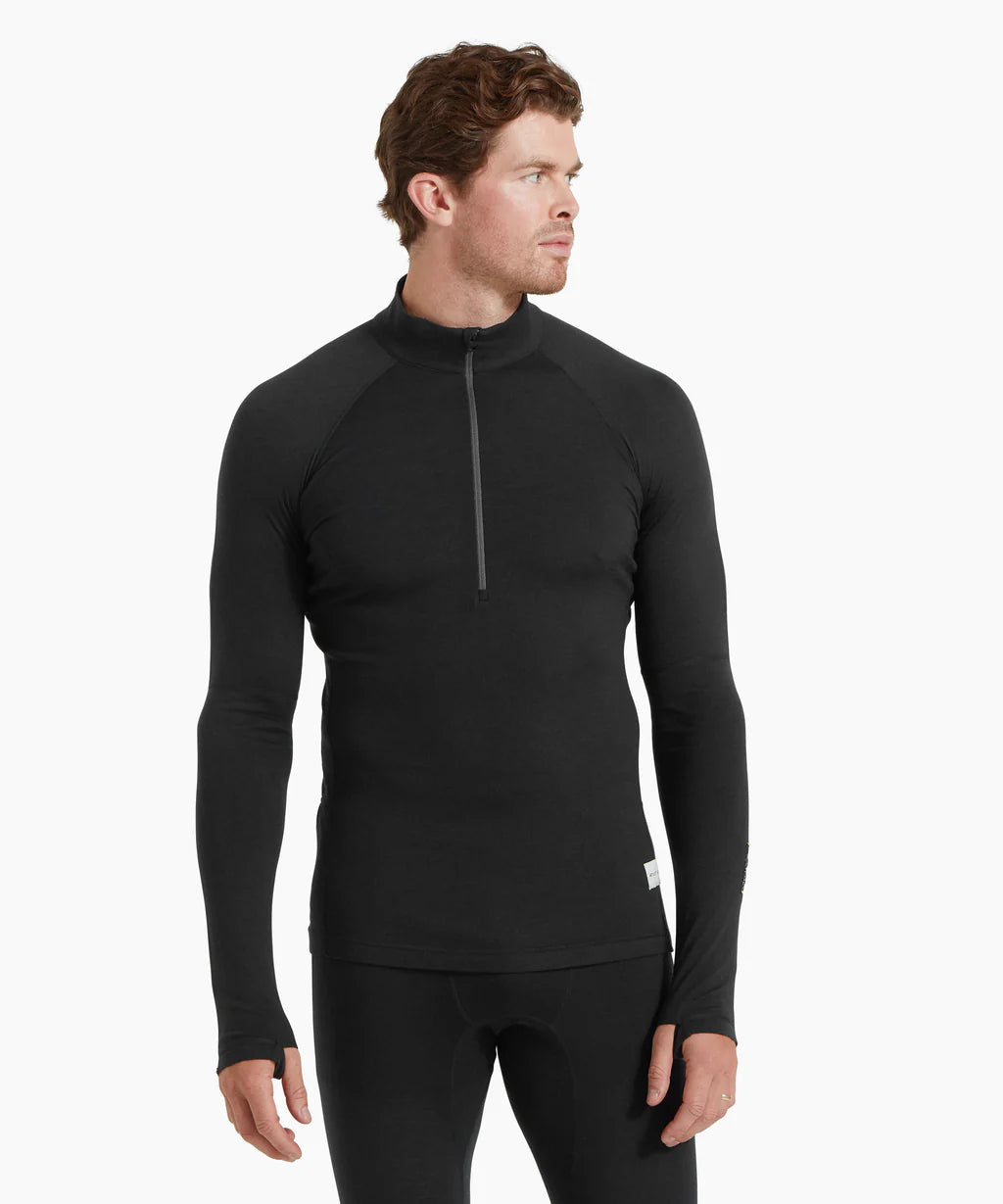 Artilect - Men's Boulder 125 1/4 Zip - Black