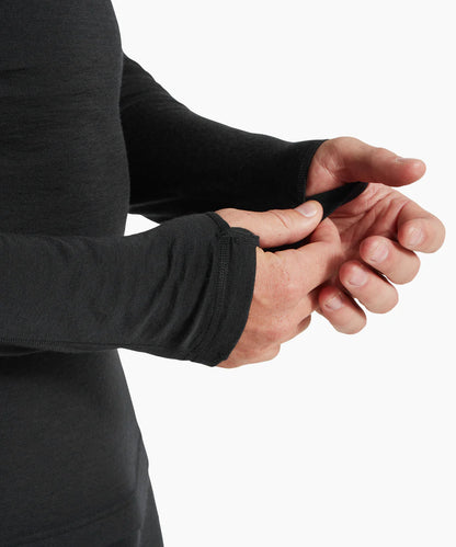 Artilect - Men's Boulder 125 1/4 Zip - Black