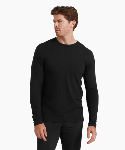 Artilect - Men's Redstone 185 Long Sleeve Crew - Black