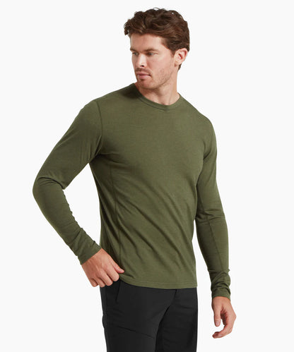 Artilect - Men's Redstone 185 Long Sleeve Crew - Deep Green