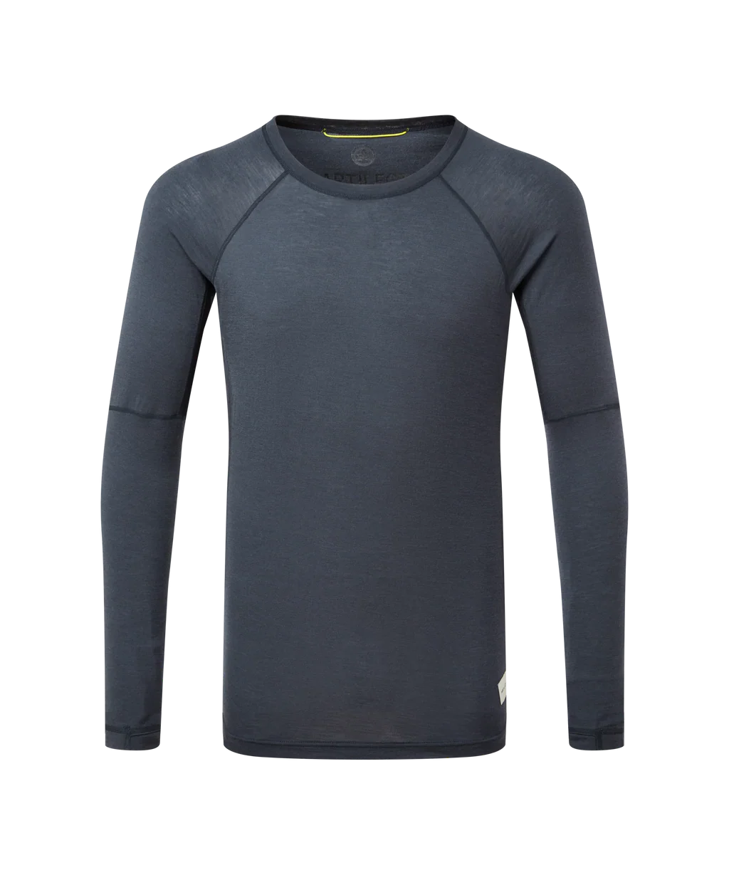 Artilect - Men's Boulder 125 Crew L/S - Dusk Blue/Black