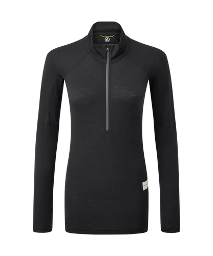 Artilect - Women's Boulder 125 1/4 Zip - Black