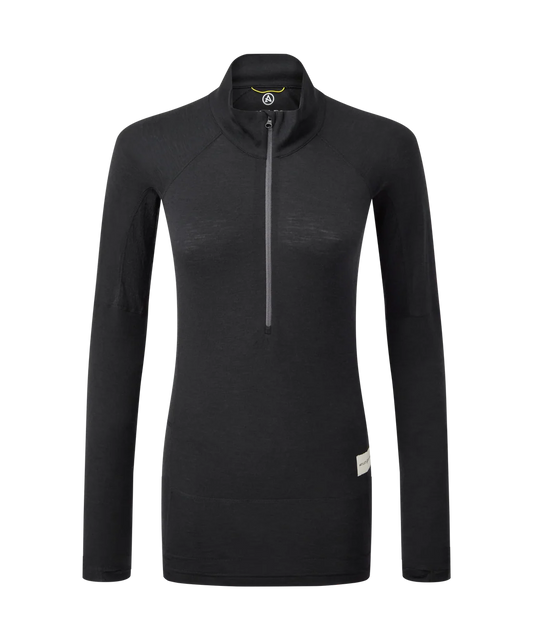 Artilect - Women's Boulder 125 1/4 Zip - Black