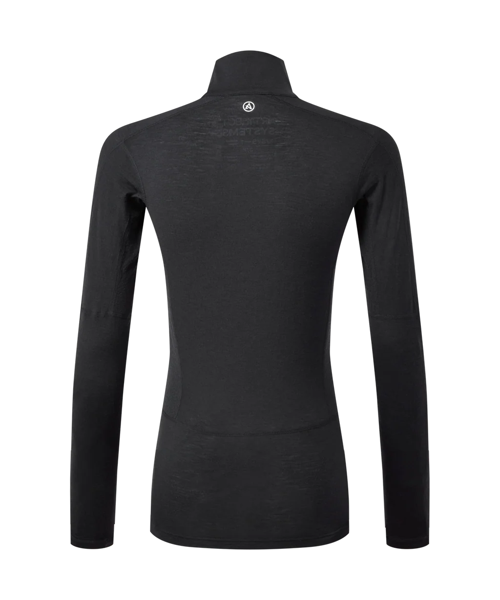 Artilect - Women's Boulder 125 1/4 Zip - Black