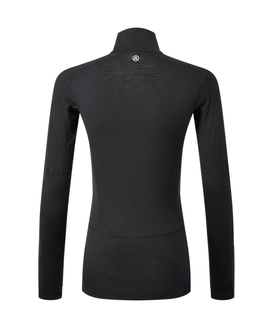 Artilect - Women's Boulder 125 1/4 Zip - Black