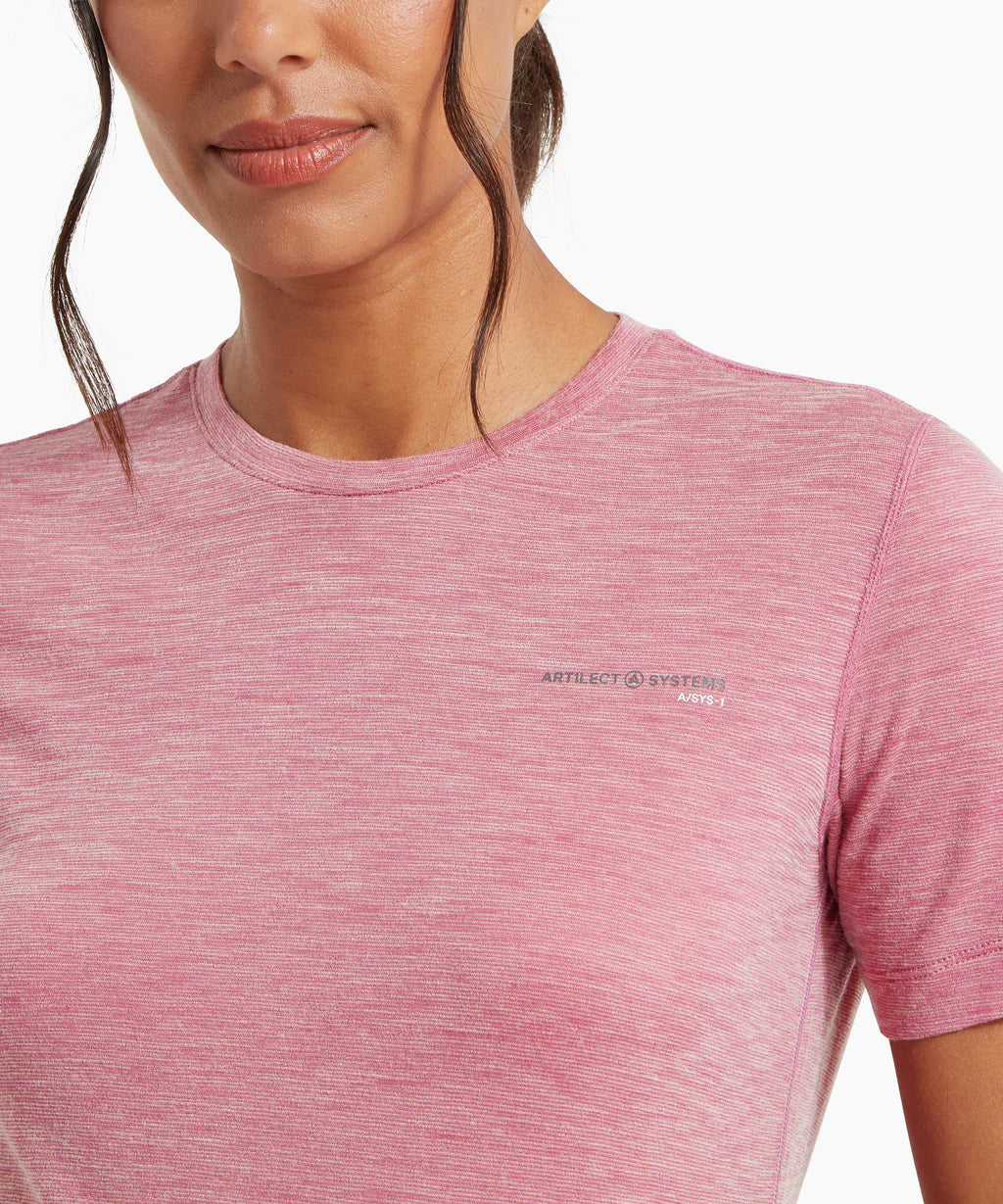 Artilect - Women's Sprint Tee - Rose
