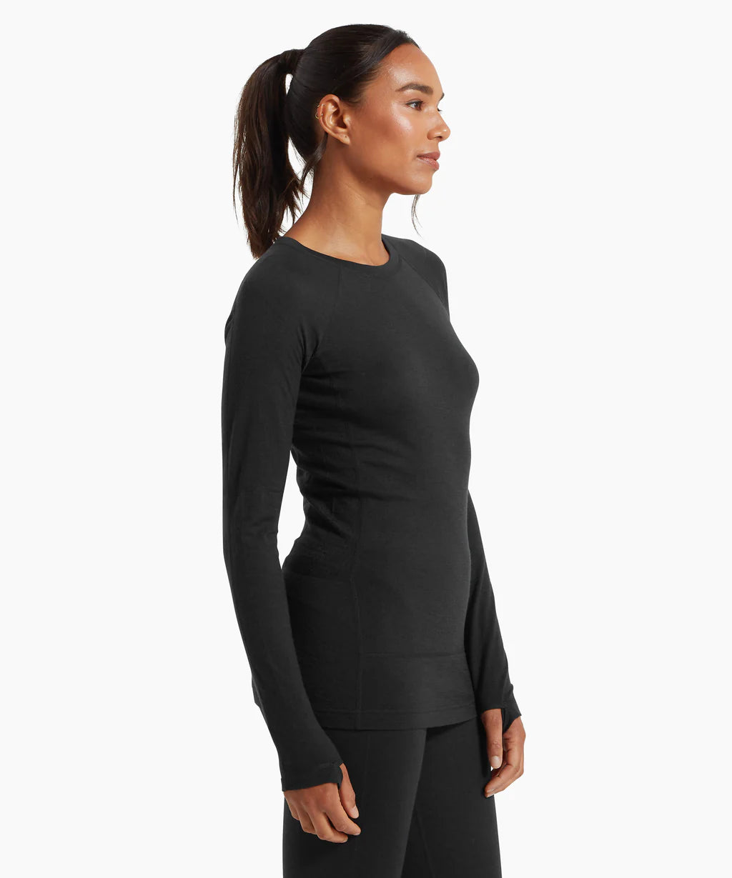 Artilect - Women's Boulder 125 Crew L/S - Black