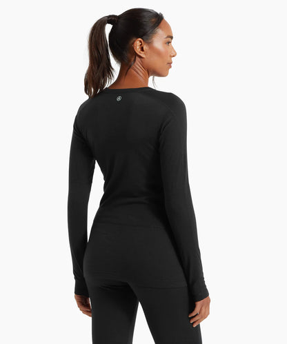 Artilect - Women's Boulder 125 Crew L/S - Black
