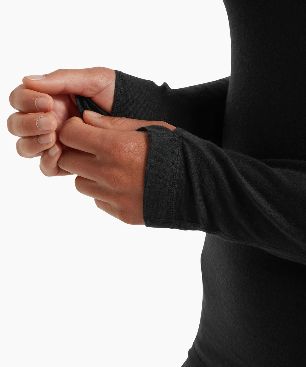 Artilect - Women's Boulder 125 Crew L/S - Black